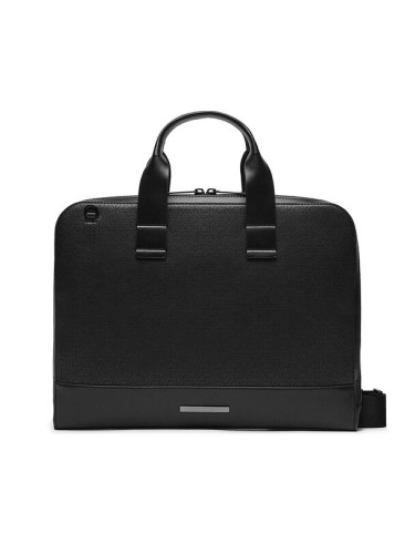 Calvin Klein Чанта за лаптоп Modern Bar Slim Laptop Bag Mono K50K511529 Черен