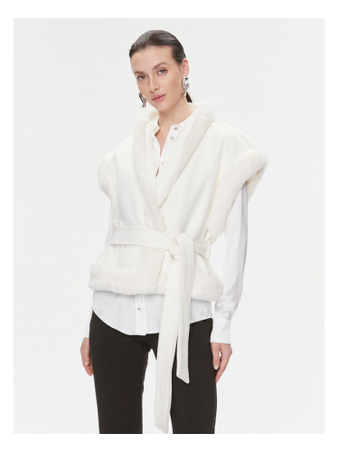 Custommade Жилетка за костюм Filicia 999527813 Екрю Regular Fit