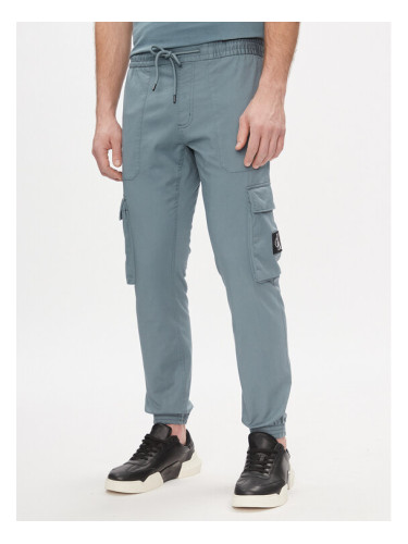 Calvin Klein Jeans Карго панталони J30J324696 Син Skinny Fit