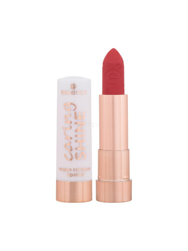 Essence Caring Shine Vegan Collagen Lipstick Червило за жени 3,5 гр Нюанс 207 My Passion