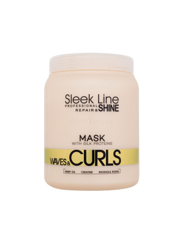 Stapiz Sleek Line Waves & Curls Mask Маска за коса за жени 1000 ml
