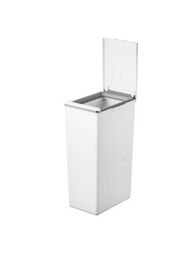 Кош за отпадъци EKO MORANDI TOUCH с докосване (40 л) - бял