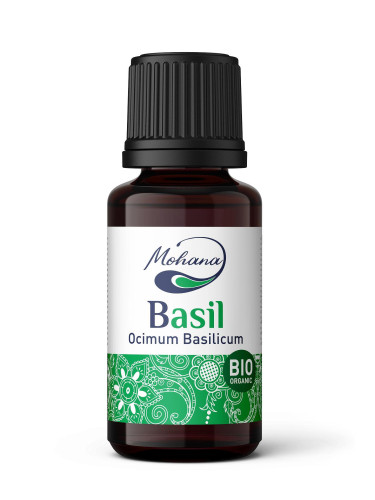 Етерично масло Босилек, Basil (Chavicol) Organic, 10 мл