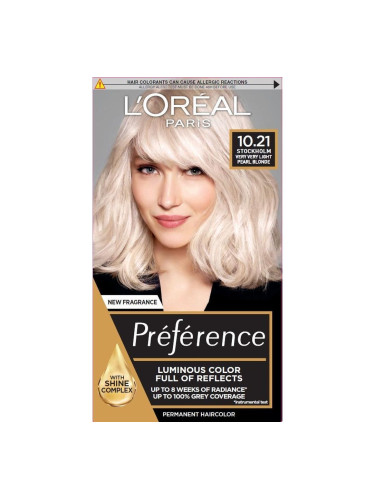 L\'Oréal  PREFERENCE 10.21 STOCKHOLM