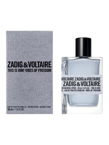 Zadig & Voltaire This is Him Vibes of Freedom Тоалетна вода за мъже EDT