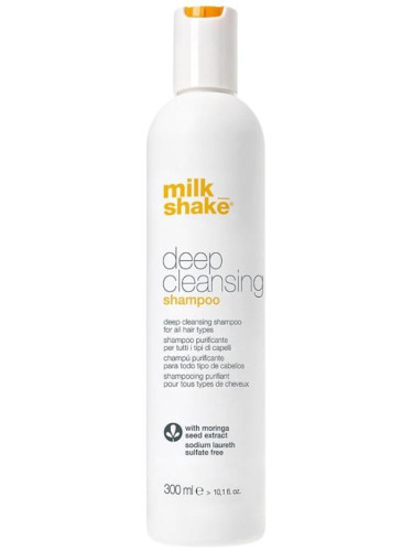 Milk Shake Deep Cleansing Shampoo Дълбокопочистващ шампоан за всеки тип коса