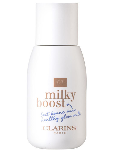Clarins Milky Boost 03 Milky Cashew Тониращ лосион за изравняване цвета на кожата без опаковка