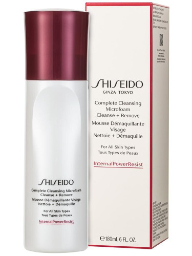 Shiseido Complete Cleansing Microfoam Почистваща пяна за лице