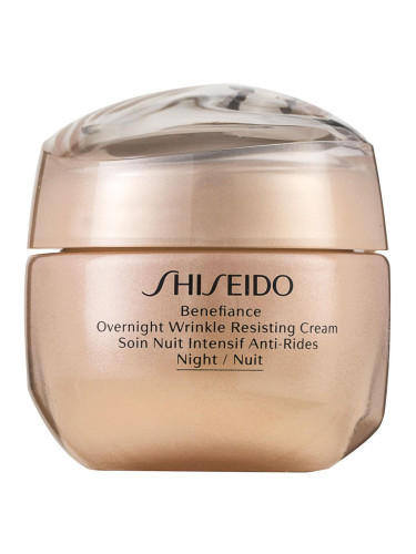 Shiseido Benefiance Overnight Wrinkle Resisting Cream Нощен крем против бръчки