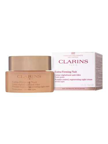Clarins Extra Firming Nuit Нощен стягащ крем за лице против бръчки за всеки тип кожа