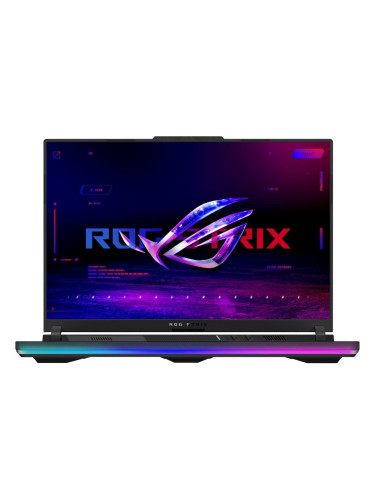 Лаптоп Asus ROG Strix SCAR 16 G634JY-NM001X, двадесет и четириядрен Intel Core i9-13980HX 1.6/5.6GHz, 16" (40.64cm) WQXGA Anti-Glare 240Hz дисплей, GeForce RTX 4090 16GB, (HDMI), 32GB DDR5, 2TB SSD NVMe, 1x Thunderbolt 4, Windows 11 Pro