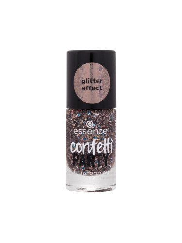 Essence Confetti Party Transforming Top Coat Лак за нокти за жени 8 ml
