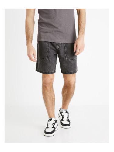 Celio Denim Shorts Domalobm4 - Mens