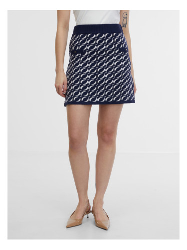 Тъмносиня шарена пола Orsay