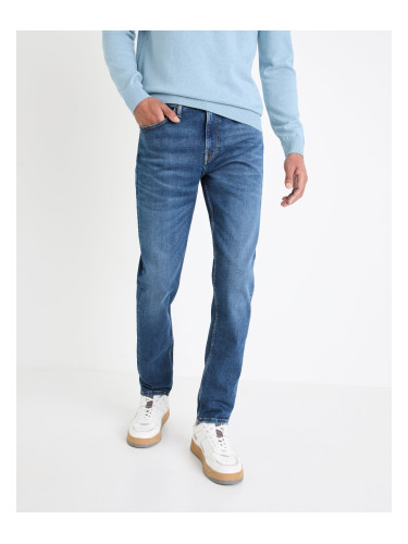 Blue men's slim fit jeans Celio Dow Powerflex