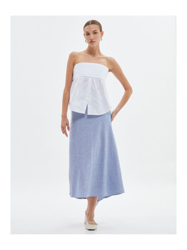 Koton A-Line Midi Skirt Normal Waist