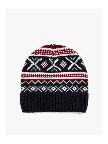Koton Knitted Hat Patterned Ribbed