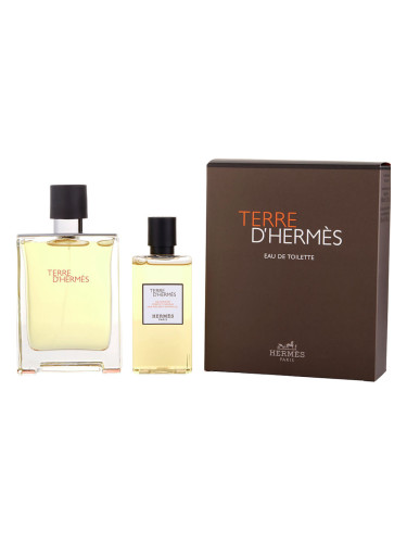 Hermes Terre D'Hermes Комплект за мъже EDT Тоалетна вода 50  ml Душ гел 40  ml