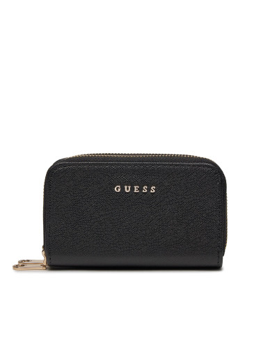 Голям дамски портфейл Guess PW7447 P4211 Черен