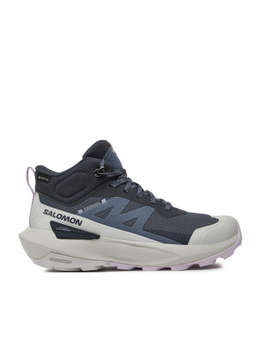 Туристически Salomon Elixir Activ Mid Gore-Tex L47457400 Сив