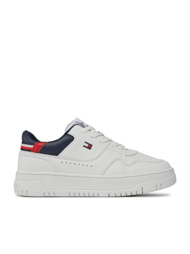 Сникърси Tommy Hilfiger Low Cut Lace-Up Sneaker T3X9-33367-1355 S White