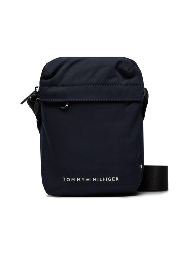 Мъжка чантичка Tommy Hilfiger Th Skyline Mini Reporter AM0AM11790 Тъмносин