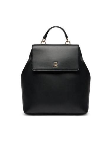 Tommy Hilfiger Раница Th Refined Backpack AW0AW15722 Черен