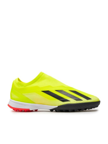 adidas Обувки за футбол X Crazyfast League Laceless Turf Boots IF0686 Жълт