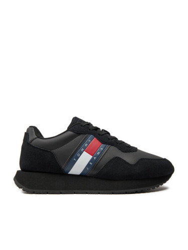 Tommy Jeans Сникърси Tjm Modern Runner EM0EM01316 Черен