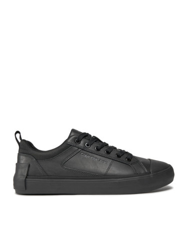 Calvin Klein Jeans Сникърси Vulcanized Low Laceup Mix In Uc YM0YM00894 Черен