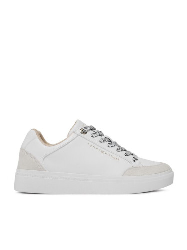 Tommy Hilfiger Сникърси Seasonal Court Sneaker FW0FW07683 Бял