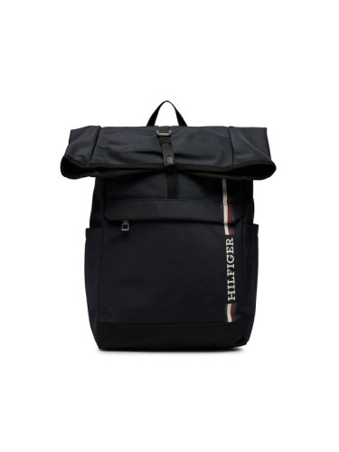 Tommy Hilfiger Раница Th Monotype Rolltop Backpack AM0AM11792 Тъмносин