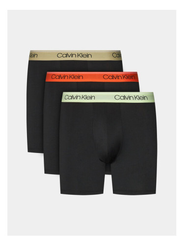 Calvin Klein Underwear Комплект 3 чифта боксерки 000NB2570A Черен