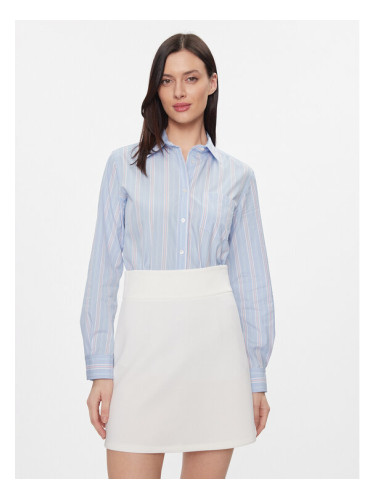 Weekend Max Mara Риза Bahamas 2415111121 Светлосиньо Regular Fit