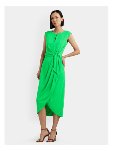 Lauren Ralph Lauren Коктейлна рокля 250925939001 Зелен Regular Fit