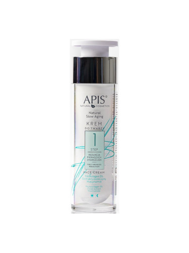 Apis Natural Cosmetics Slow Aging Step 1 хидратиращ крем за първи бръчки 50 мл.