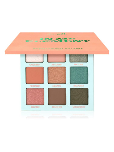 Barry M In My Element палитра сенки за очи цвят In My Element 9x1,4 гр.