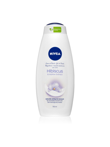Nivea Hibiscus & Mallow Extract крем душ гел макси 750 мл.
