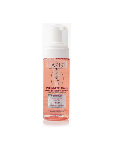 Apis Natural Cosmetics Intimate Care нежна почистваща пяна за интимна хигиена 150 мл.