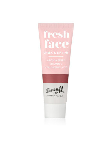 Barry M Fresh Face мултифункционален грим за устни и скули цвят Deep Rose 10 мл.