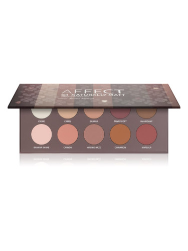 Affect Naturally Matt палитра сенки за очи 10x2 гр.