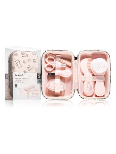 Suavinex Tigers Baby Care Essentials Set Pink комплект за грижа за детето 1 бр.