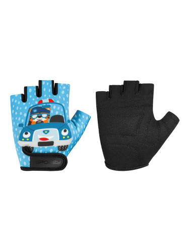 Spokey PLAY POLICE Children's Cycling Gloves S