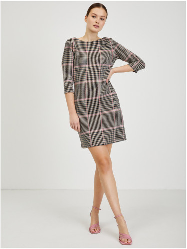 Pink-black checkered dress ORSAY - Ladies