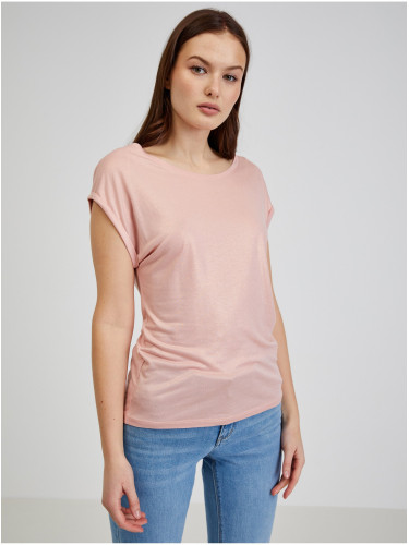 Light pink women's T-shirt ORSAY