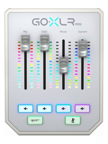 TC Helicon GoXLR Mini White White Подкаст миксери