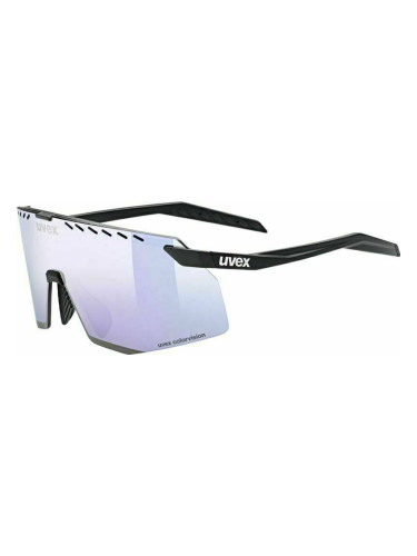 UVEX Pace Stage CV Black Mat/Mirror Pink Колоездене очила