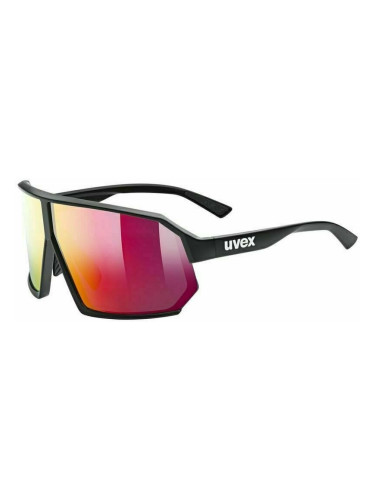 UVEX Sportstyle 237 Black Mat/Mirror Red Колоездене очила