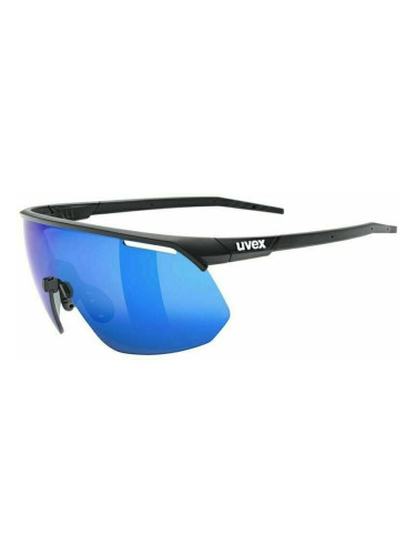 UVEX Pace One Black Mat/Mirror Blue Колоездене очила