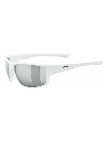 UVEX Sportstyle 230 White Mat/Litemirror Silver Колоездене очила